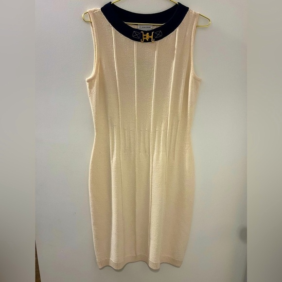 NWT St. John Sport Knit Dress, Wool Blend - Picture 1 of 7
